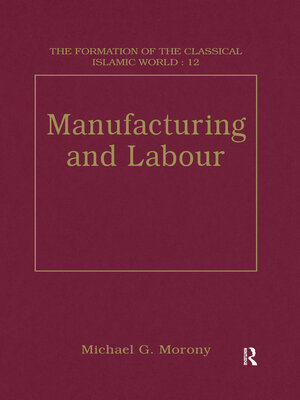 cover image of Manufacturing and Labour